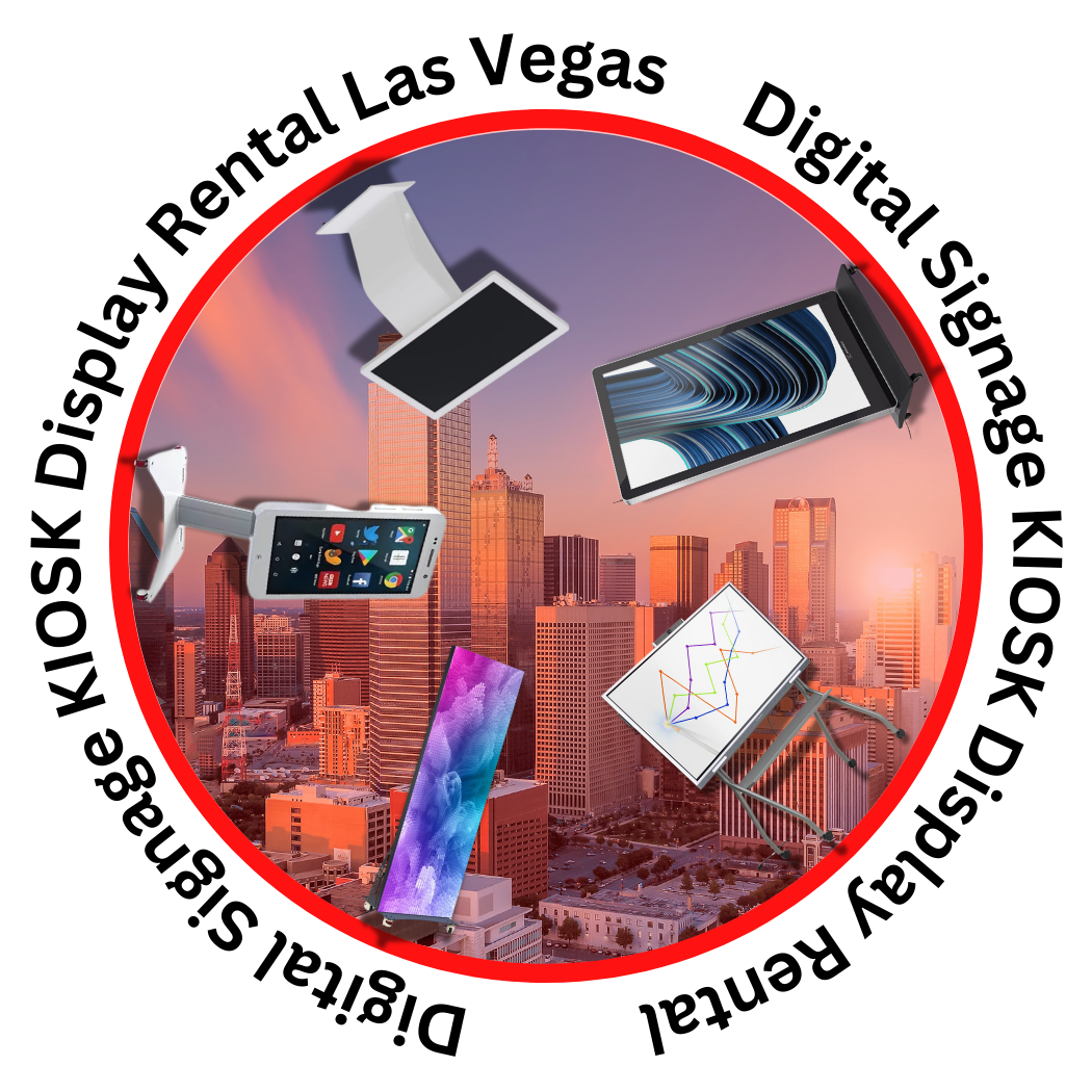 Digital Signage KIOSK Display Rental Las Vegas